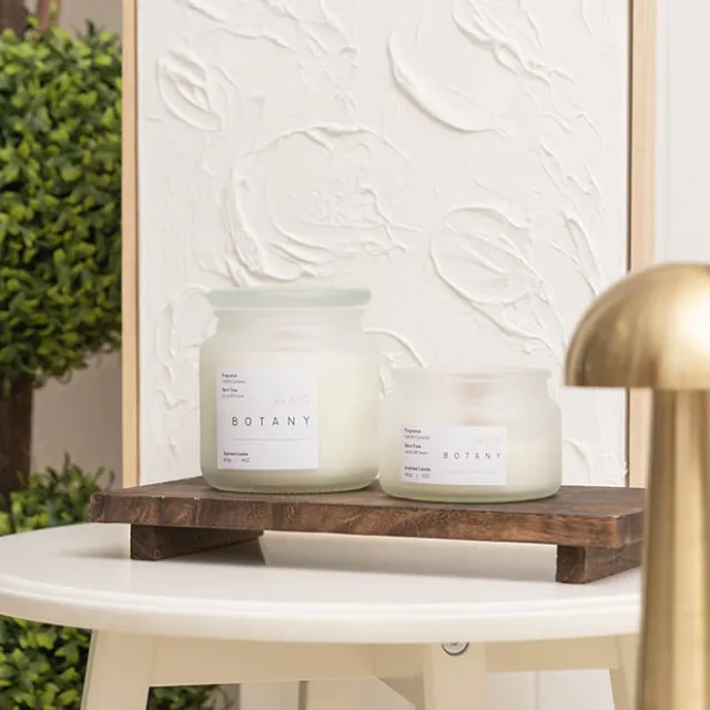 Scented Candle Botany Jar Vanilla Caramel (400g)