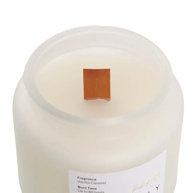 Scented Candle Botany Jar Vanilla Caramel (400g)