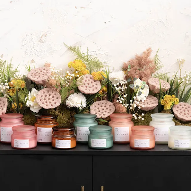 Scented Candle Botany Jar Vanilla Caramel (400g)