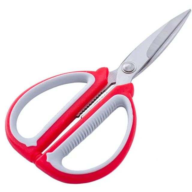 Scissors Florist and CRAFT Red & Grey (19cm - 7.5")