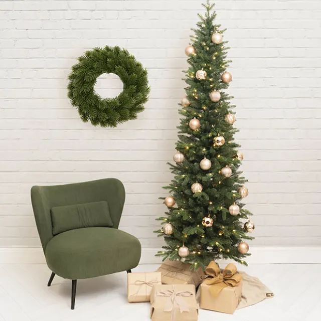 Shape Easy Forest Pine Narrow LED Tree Green (71x215cmH)