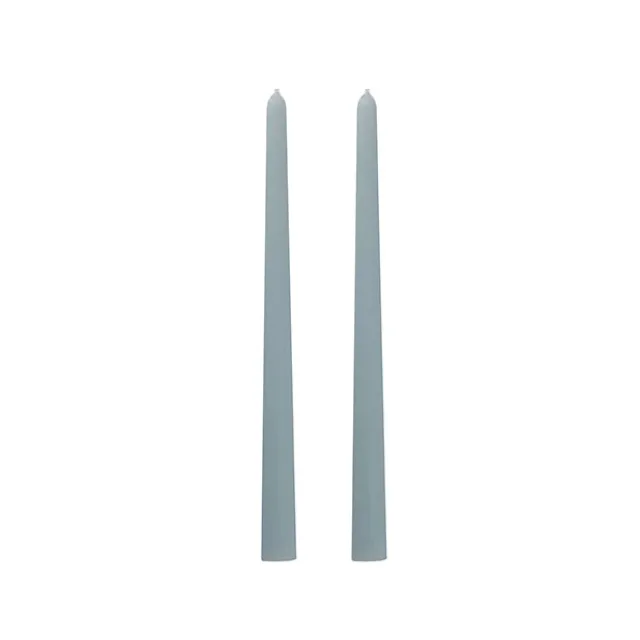 Signature Taper Dinner Candle Pack 2 French Blue (2x25cmH)