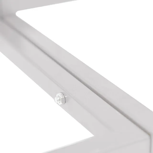 Backdrop Standing Frame with Mesh White (2mx2mH)