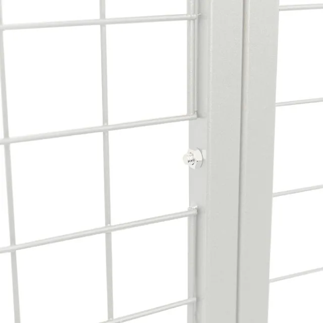 Backdrop Standing Frame with Mesh White (2mx2mH)