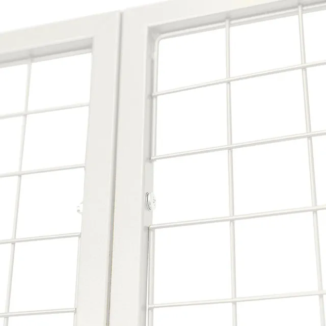 Backdrop Standing Frame with Mesh White (2mx2mH)