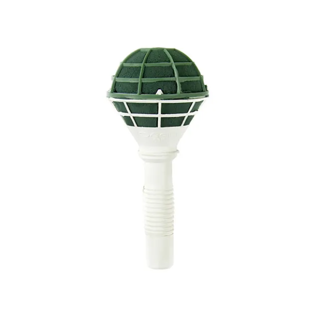 Strass Bridal Bouquet Holder No.1 Straight Thick Handl (7cm)