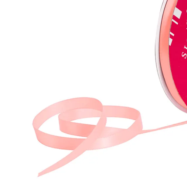 Bulk Ribbon Single Face Satin Baby Pink (10mmx50m)
