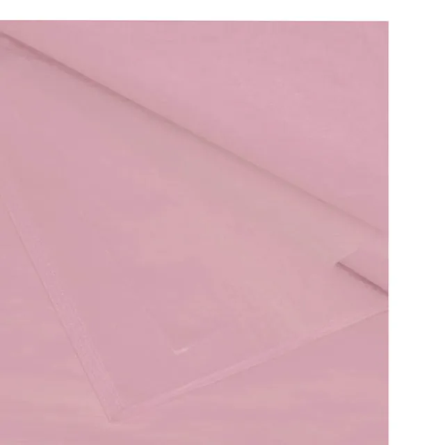 Tissue Paper Pack 100 Acid Free 17gsm Light Pink (50x75cm)