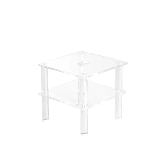 Acrylic Single Rose Head Display Box with Lid (9x9x15cmH)