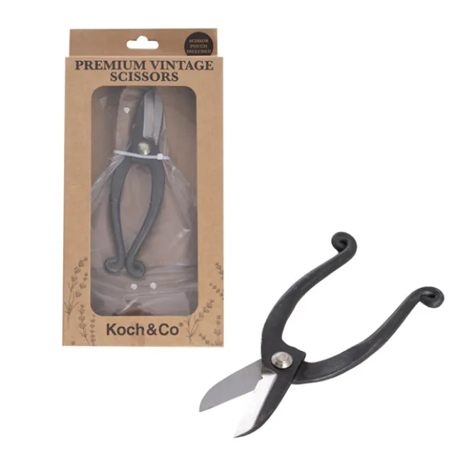 Vintage Bonsai Traditional Flower Steel Shears (165mm)