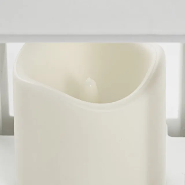 Vintage Lantern With LED Candle White (10.5Dx24cmH)