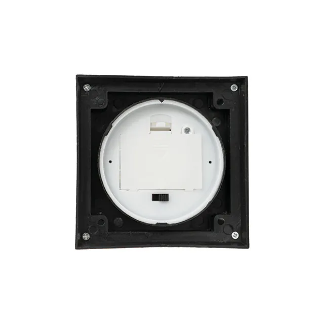 Vintage Lantern With LED Candle Black (10.5Dx24cmH)