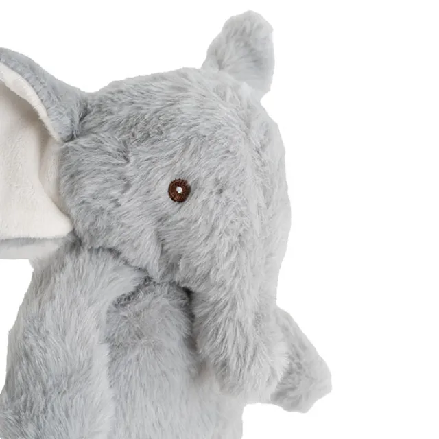Hank Plush Soft Toy Elephant Soft Grey (25cmH)