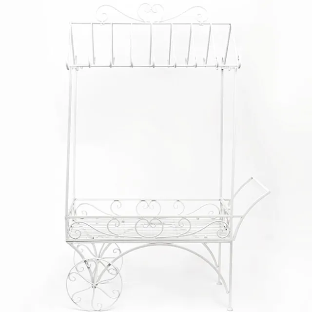 Display Cart White (113cmx56cmx171cmH)