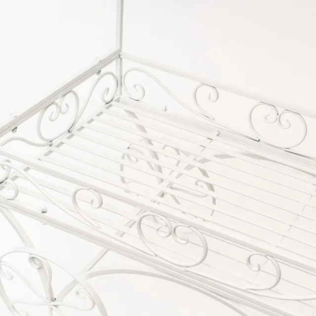 Display Cart White (113cmx56cmx171cmH)