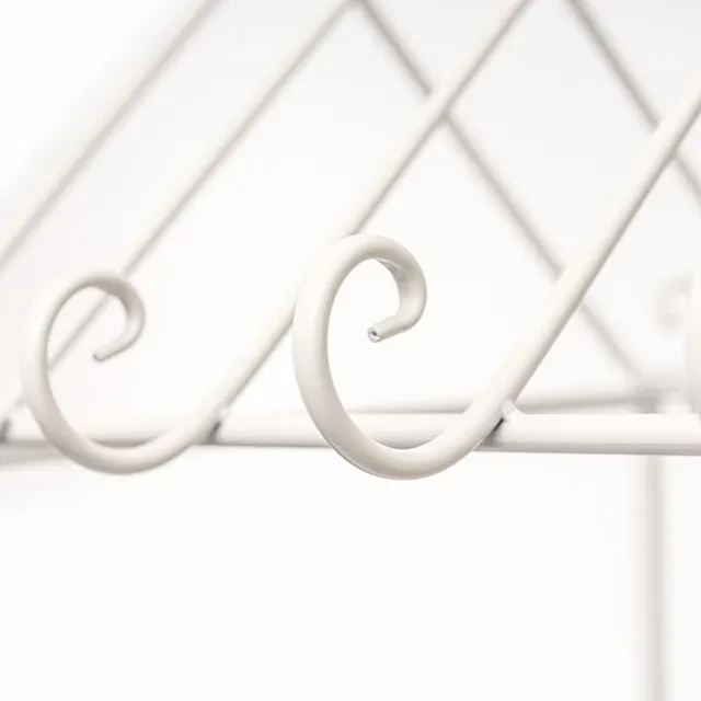 Display Cart White (113cmx56cmx171cmH)