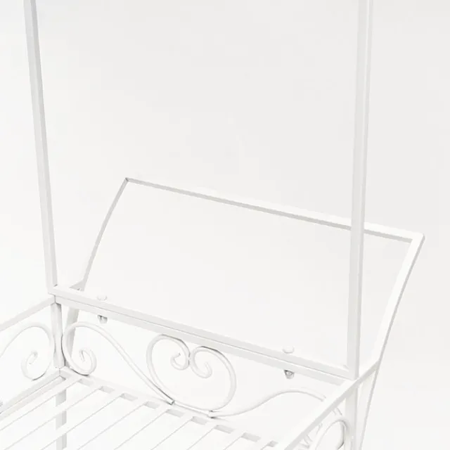 Display Cart White (113cmx56cmx171cmH)