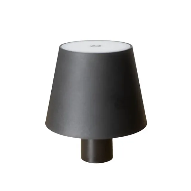 Wireless LED Bottle Lamp Black (11x13.5cmH)